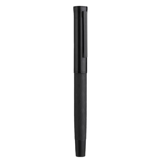 HONGDIAN 1860 Rollerball Pen | 0.5mm | Black Metal Body | 2 Refills Included