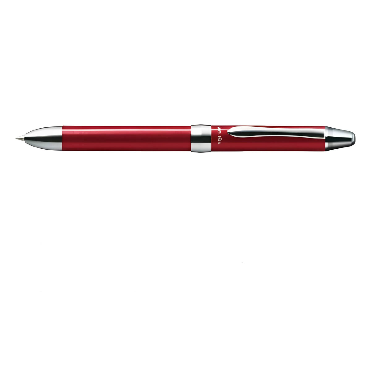 Pentel VICUNA 2+1 Multifunction Pen, Black & Red 0.7mm Ballpoints + 0.5mm Pencil Red