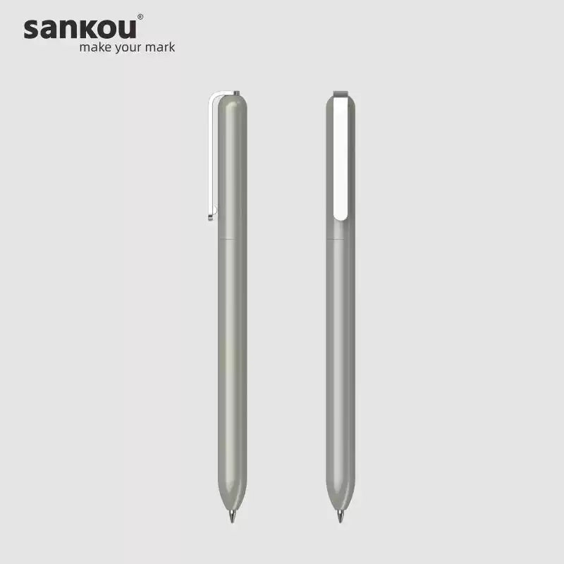 Sankou JZ19 Rotating Metal Ballpoint Pen 0.5mm Black Ink
