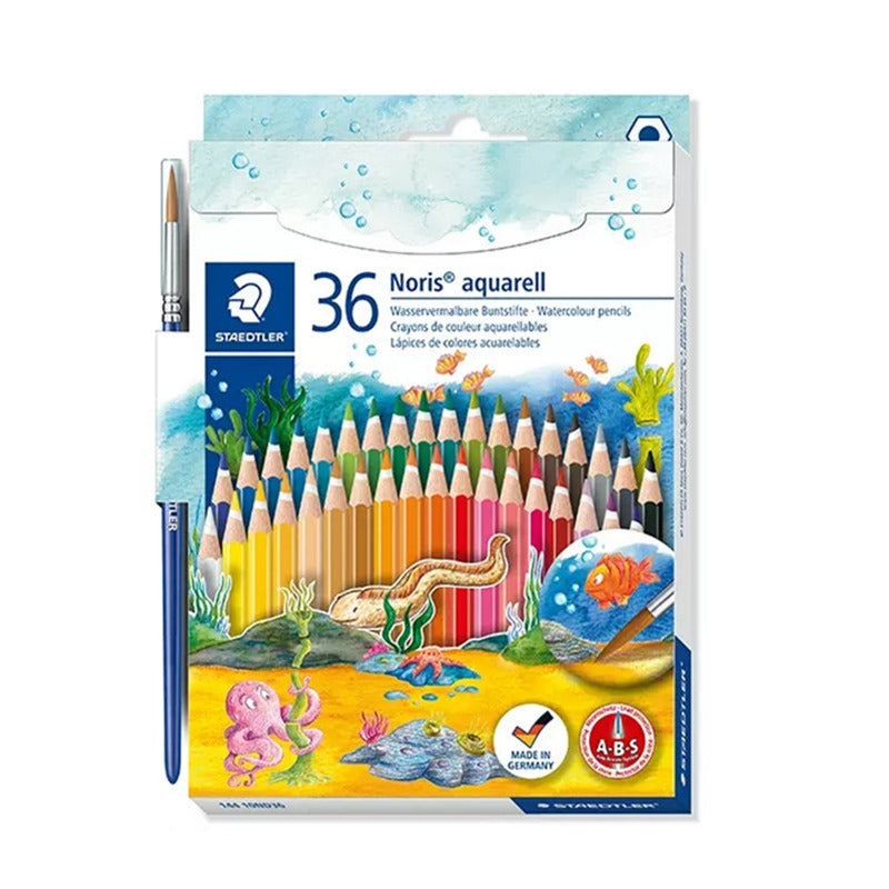 STAEDTLER 144 Noris Aquarell Aquarellstifte, 36 Farben