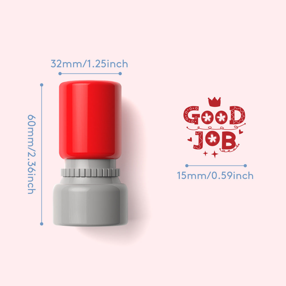 5-Piece Set of Grading Teacher Stamps Self Inking