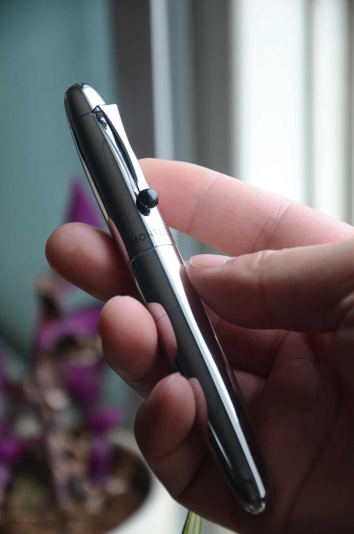 Time Capsule Chrome-Plated Brass Pen – Fountain Pen or Rollerball
