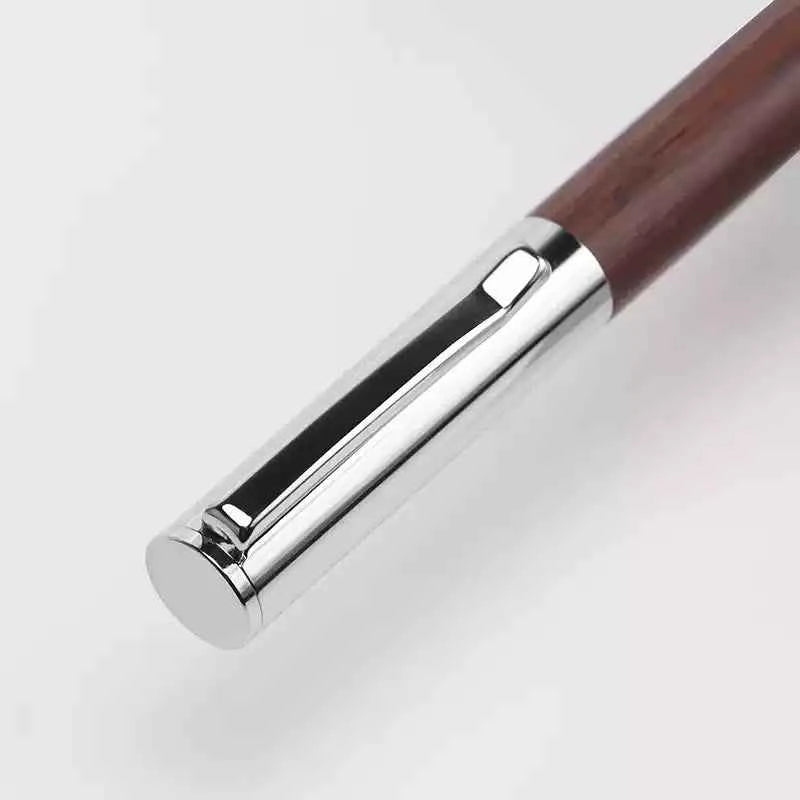 Sankou BZ2 Walnut Wood Ballpoint Pen 0.5mm Men Luxury Gift