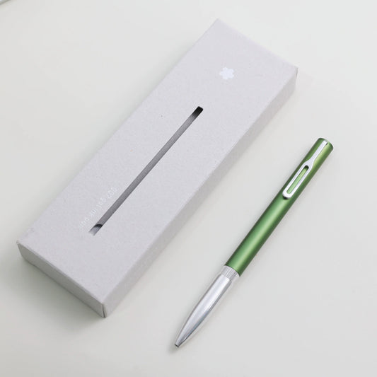 SAKURA Craft Lab 007 Limited Edition Aluminum Gel Pen, 0.5mm Black Ink Green