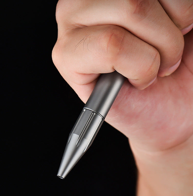 Titanium Alloy EDC Tactical Pen, 12.7cm, Polished / Matte / Iridescent Finish