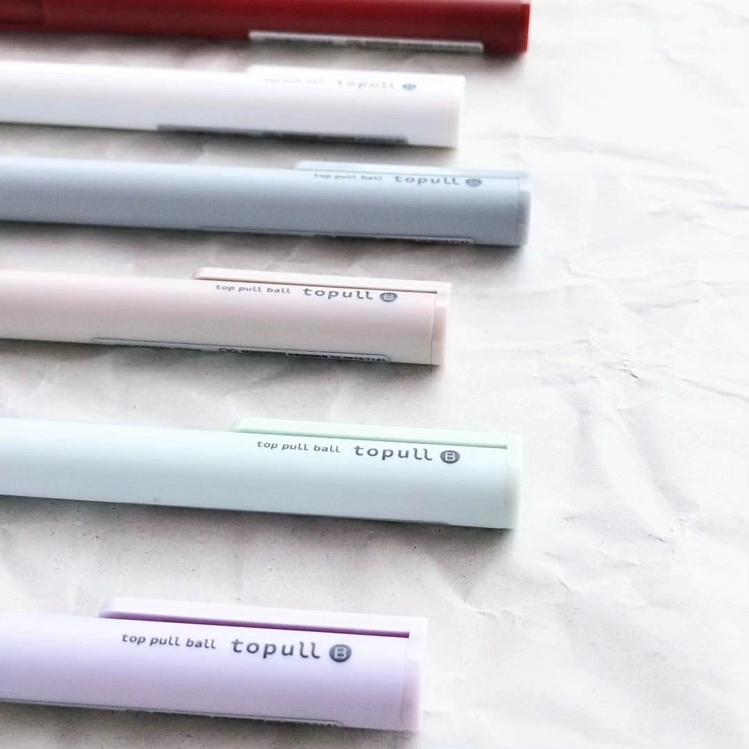Sun-Star Topull B Ballpoint Pen Black Ink 0.5MM