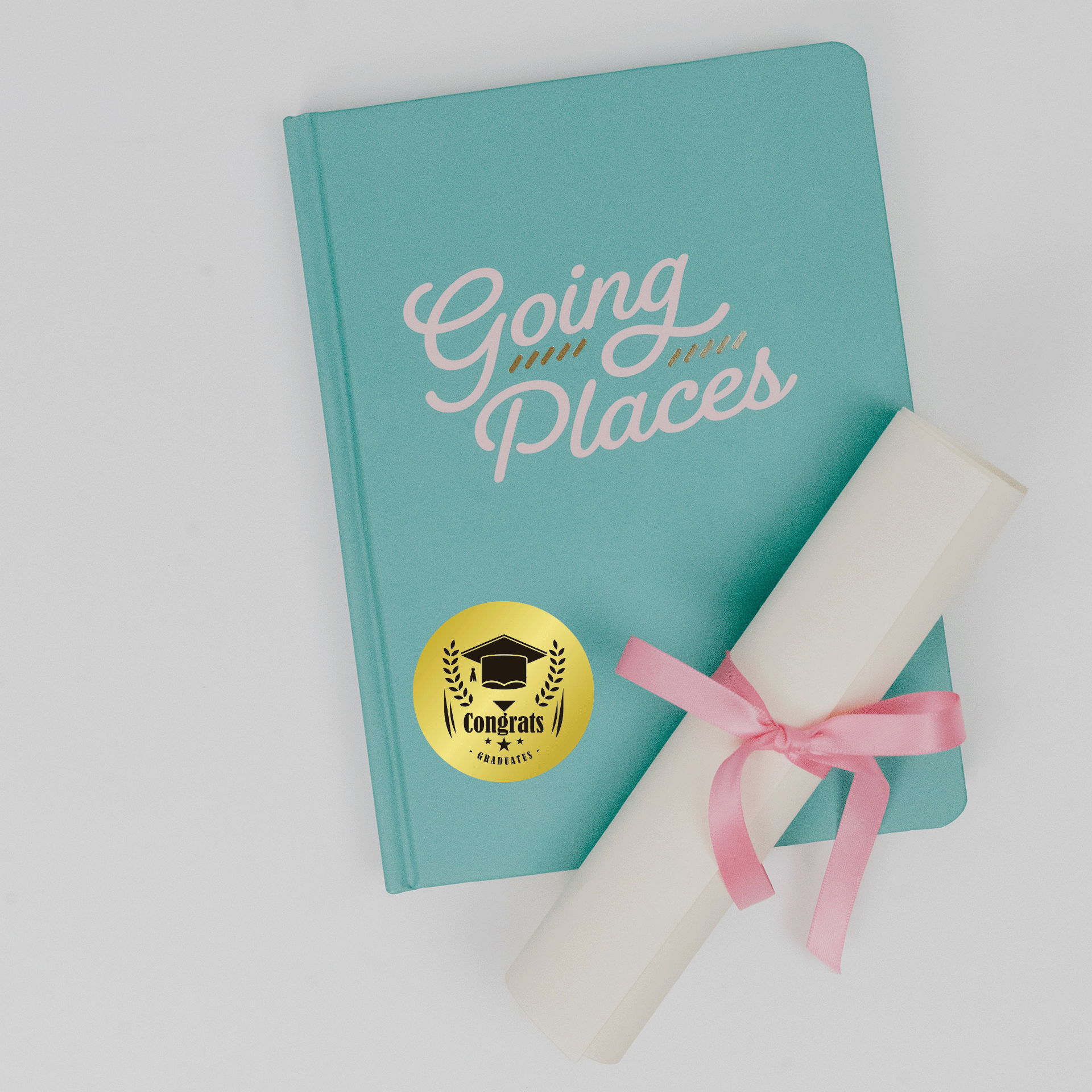 192pcs Congrats Graduation Stickers 1.5 inch Round Labels