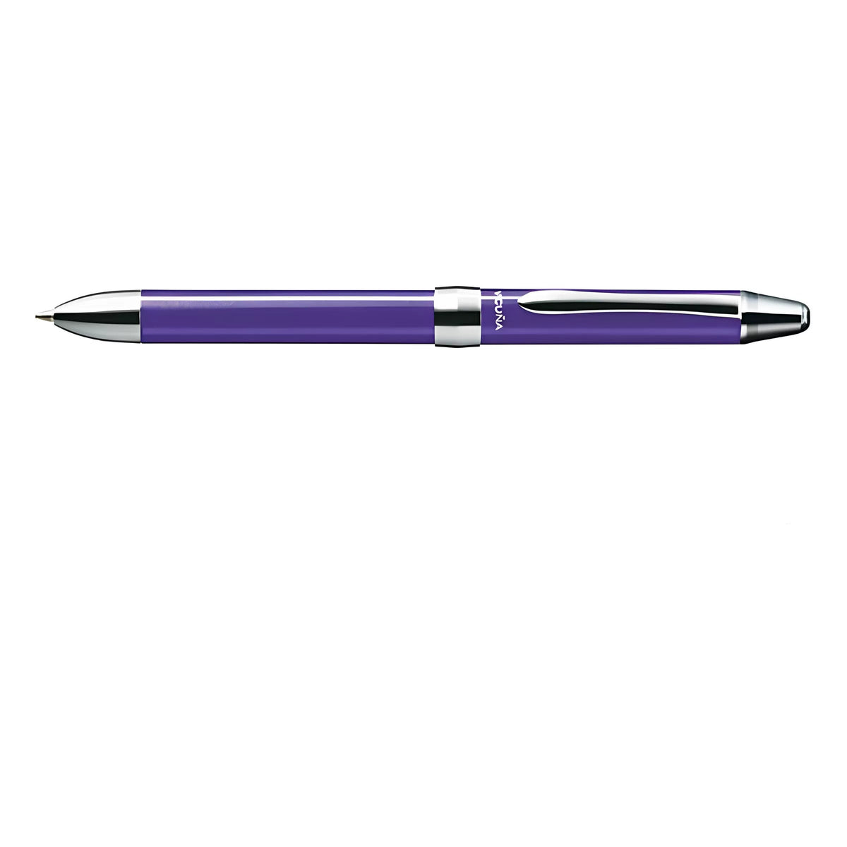 Pentel VICUNA 2+1 Multifunction Pen, Black & Red 0.7mm Ballpoints + 0.5mm Pencil Purple
