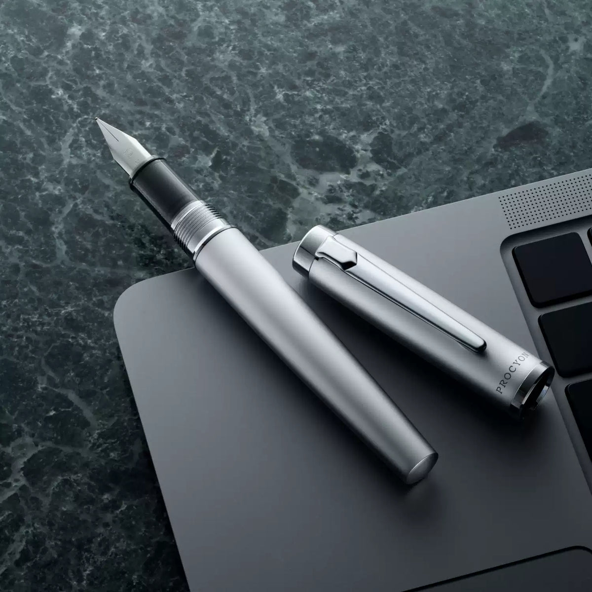 Platinum PROCYON PNS-5000 Fountain Pen – Iridium Nib | F 0.38mm / M 0.5mm | Turquoise / Persimmon / Lemon / Deep Sea / White / Carmine / Dark Mica