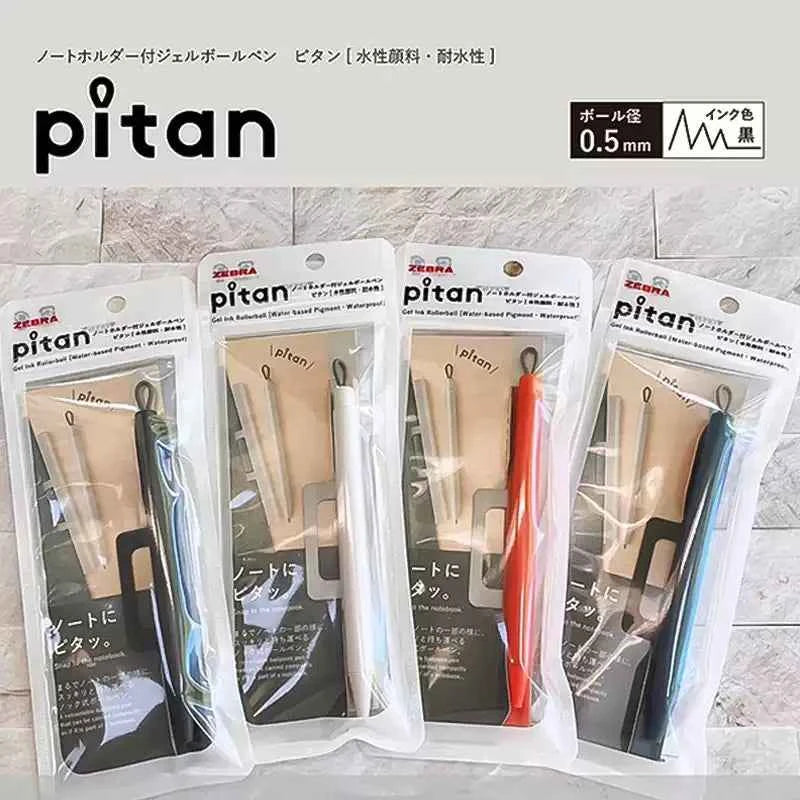 Zebra Pitan Gel Ink Rollerball Pen with Magnet Holder - 0.5 mm