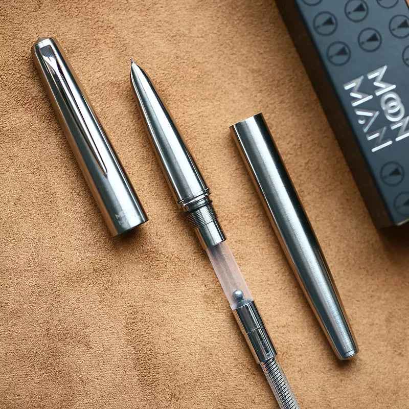 Majohn TI200 Titanium Alloy Fountain Pen Iridium Fine Nib
