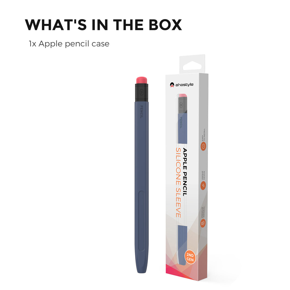 Classic Pencil Case Compatible with Apple Pencil 2st Generation Blue