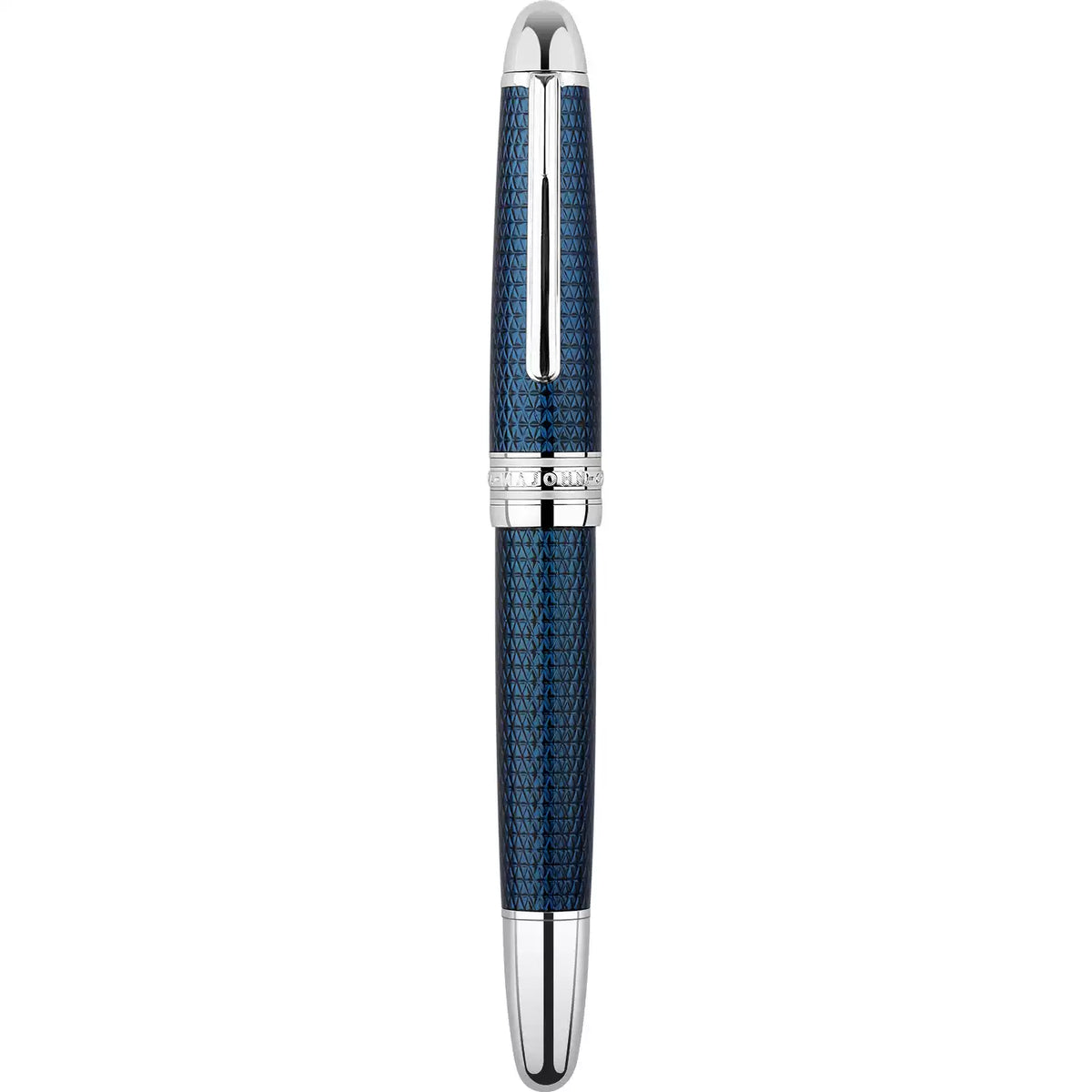 MAJOHN P136 Piston Fountain Pen | Twilight Blue Resin & Metal Body,Premium Gift