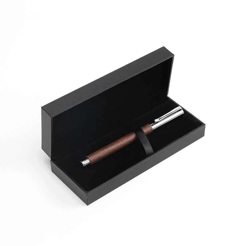 Sankou BZ2 Walnut Wood Ballpoint Pen 0.5mm Men Luxury Gift Single Pen