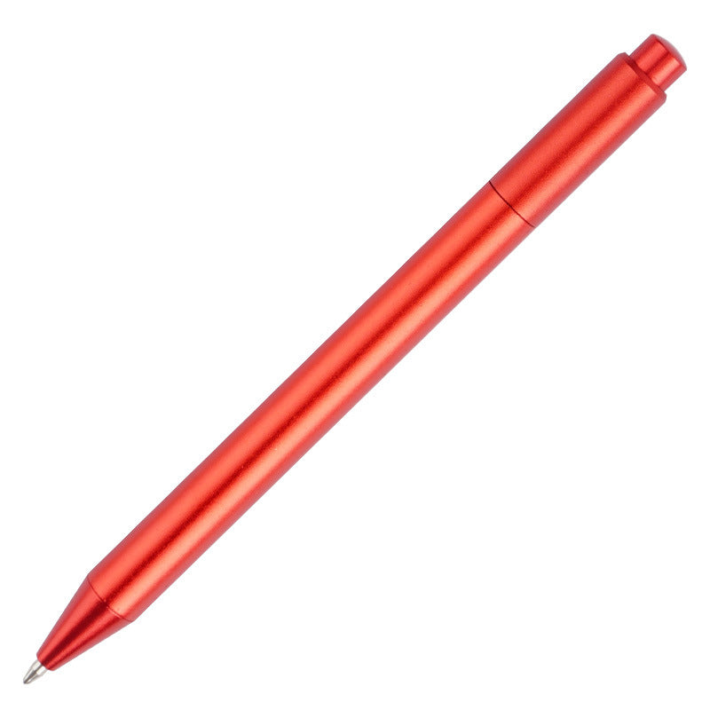 Aluminum Alloy Retractable Gel Ink Pen | Black Ink | 3-Pack 3 Red