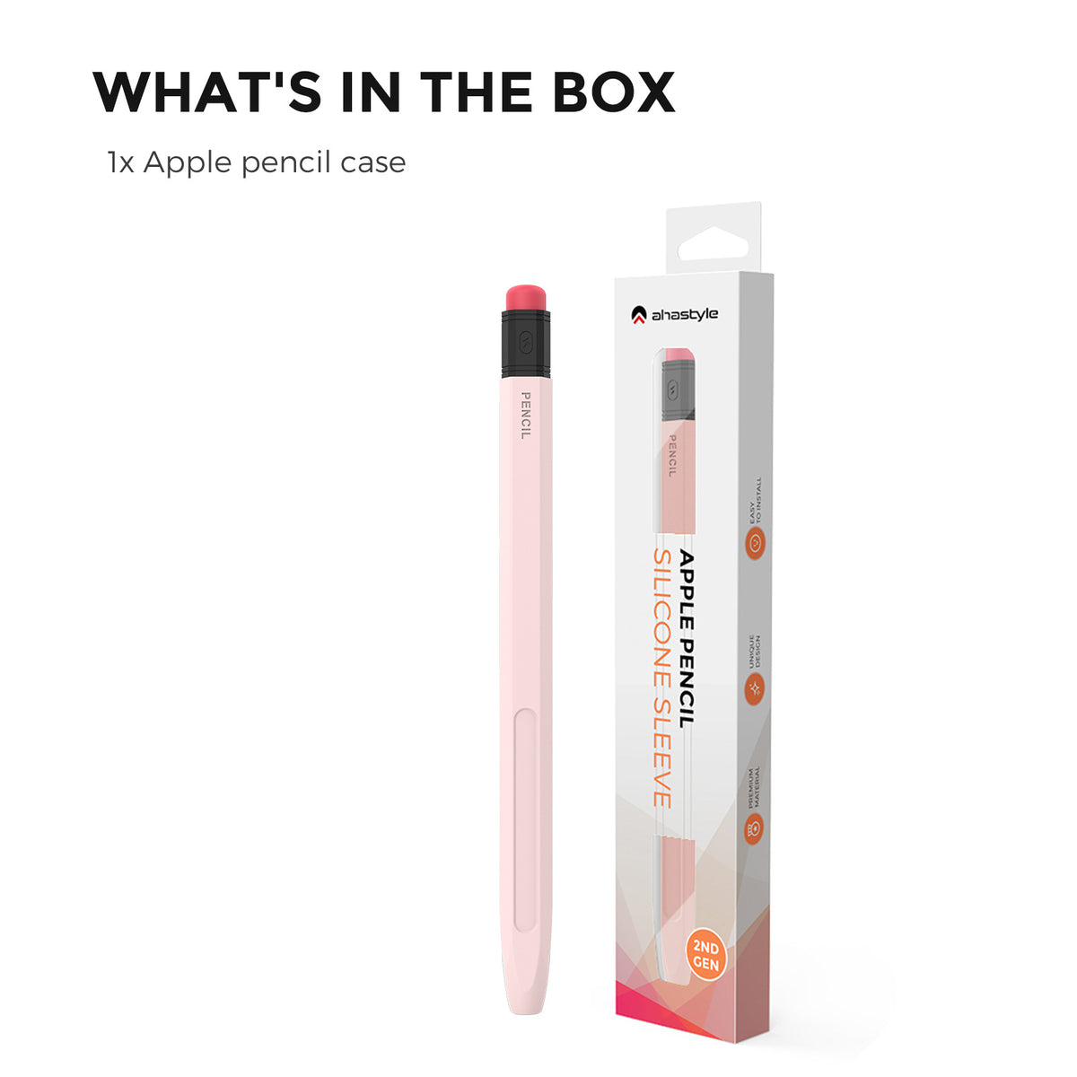 Classic Pencil Case Compatible with Apple Pencil 2st Generation Pink