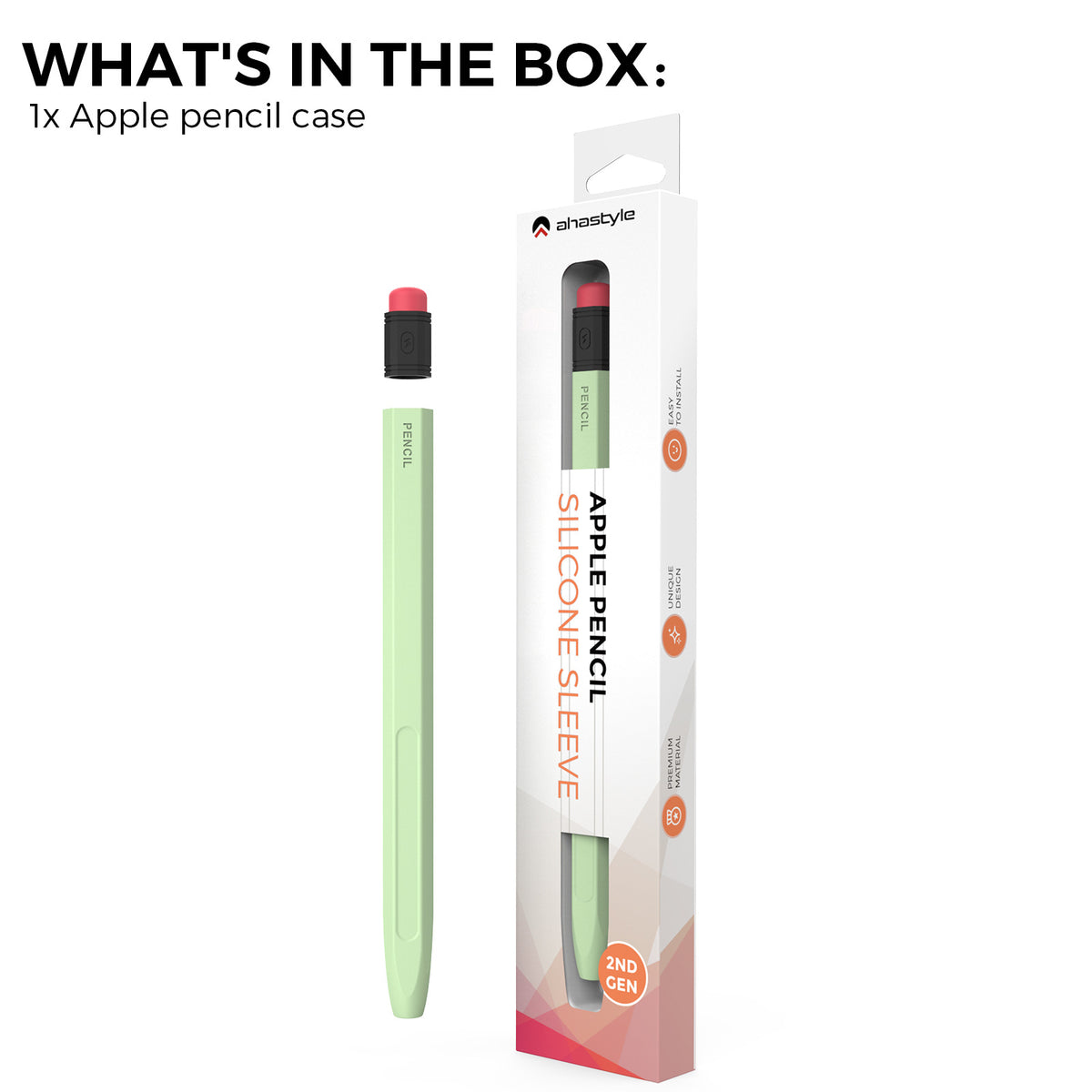 Classic Pencil Case Compatible with Apple Pencil 2st Generation Green