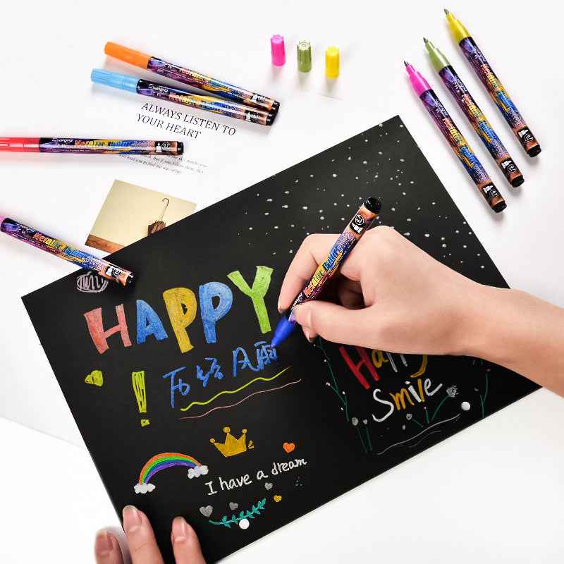 Guangna Shinning Metallic Marker Pens 24 Farben