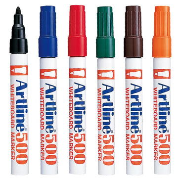 Artline 500 Whiteboard Marker-2mm, 2 Pack