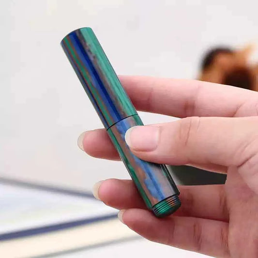 MAJOHN WANCAI Mini Pocket Resin Fountain Pen – 0.5mm Iridium Nib