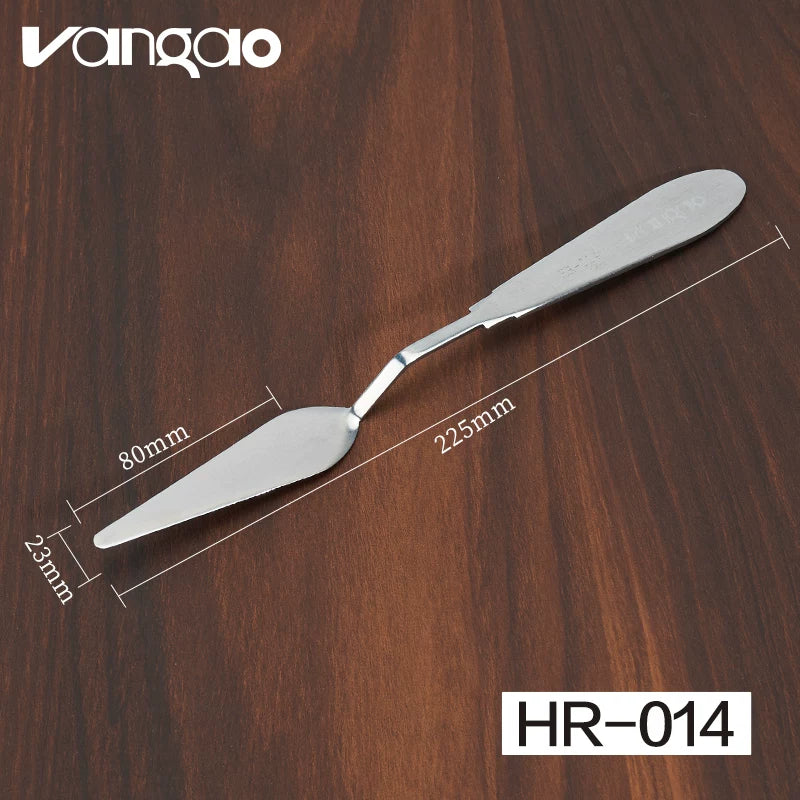 VANGAO Flexible All-Steel Palette Knife | Single Pack 014