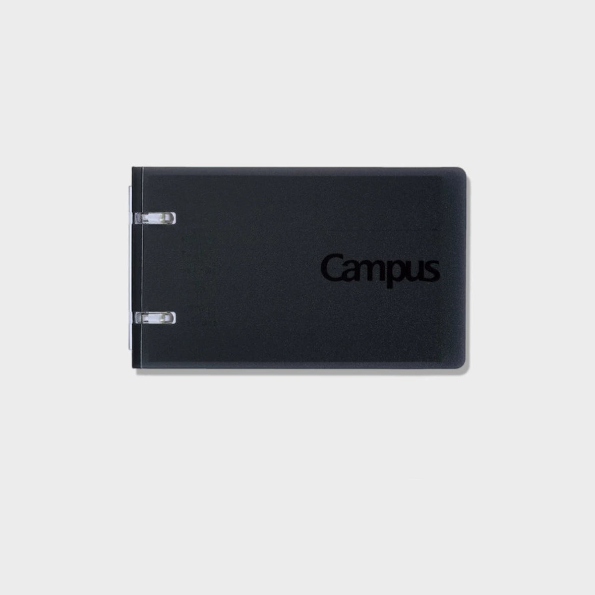 KOKUYO A7 Two-Hole Mini Loose-Leaf Notebook, 40 Pages Black
