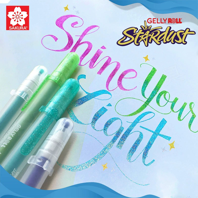 SAKURA Gelly Roll Stardust Gel Ink Pen 12 Pack