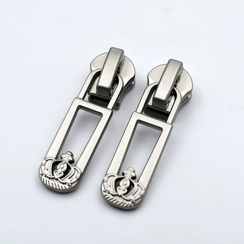 #5 Metal Jackets Zipper Pulls 10pcs 7