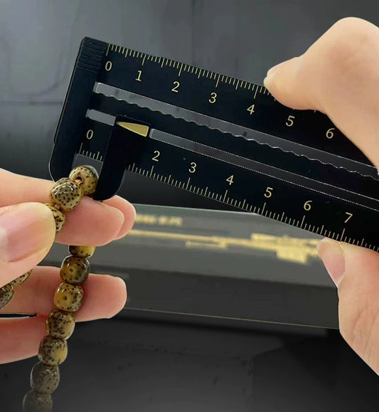 Military-Style Multi-Function Ruler | Vernier Caliper Design