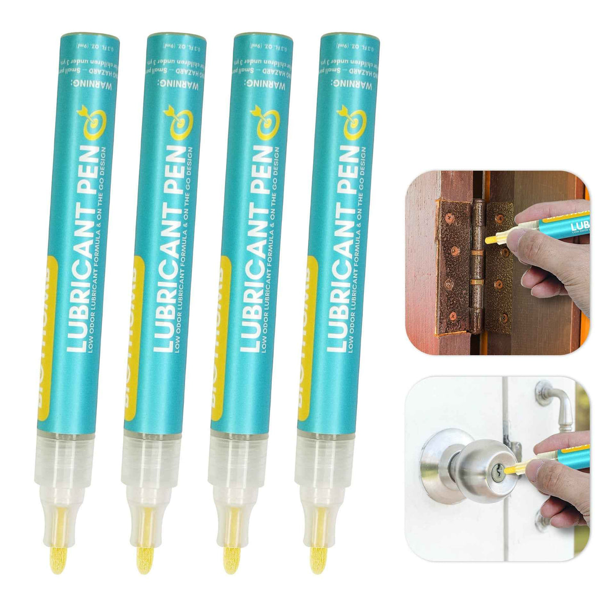 Lubrication Oil Pen for Metal Tool Maintenance 5 Pack