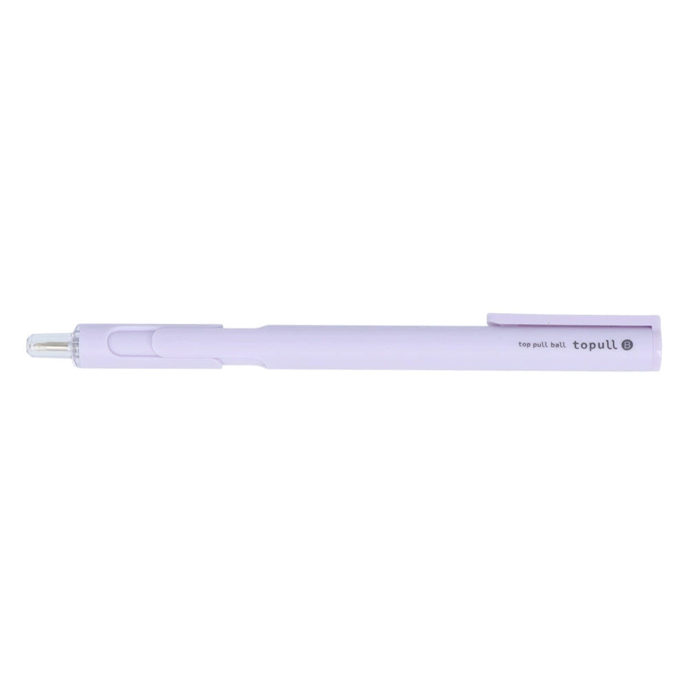 Sun-Star Topull B Ballpoint Pen Black Ink 0.5MM Light Purple