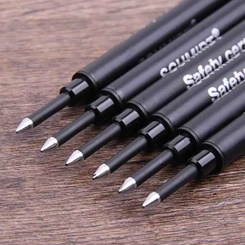 Schmidt Safety Ceramic 888 Rollerball Pen Refill Medium Black 5 Pack