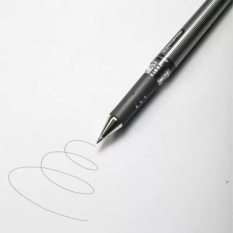 Pentel Hybrid Gel Grip Deluxe DX Rollerball Pen,0.7MM,3 Pack