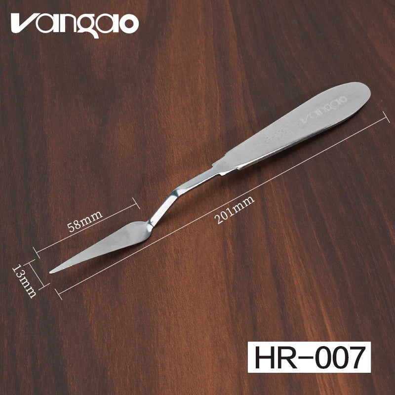 VANGAO Flexible All-Steel Palette Knife | Single Pack 007