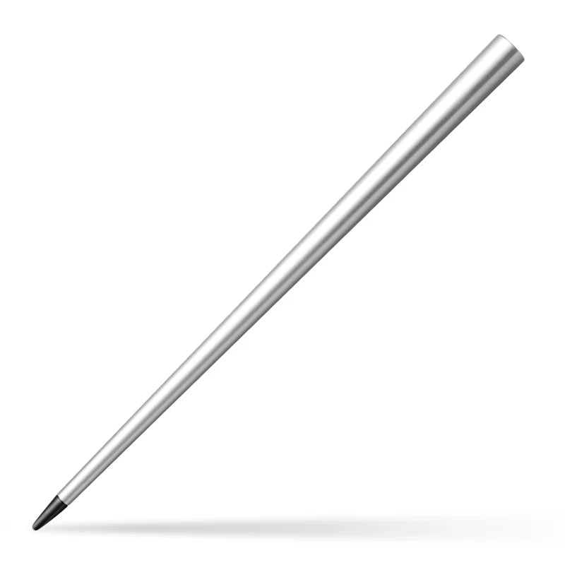 GNASEET Inkless Eternal Pencil – Tapered Metal Body | Black / Rose Red/ Silver / Gold Silver