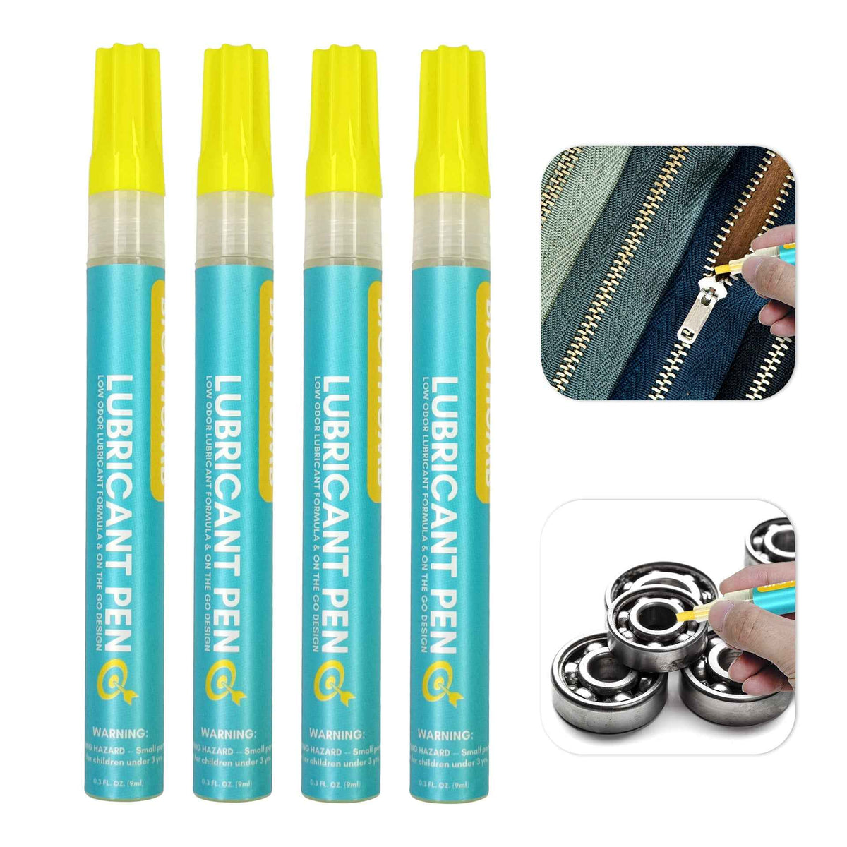 Lubrication Oil Pen for Metal Tool Maintenance 5 Pack