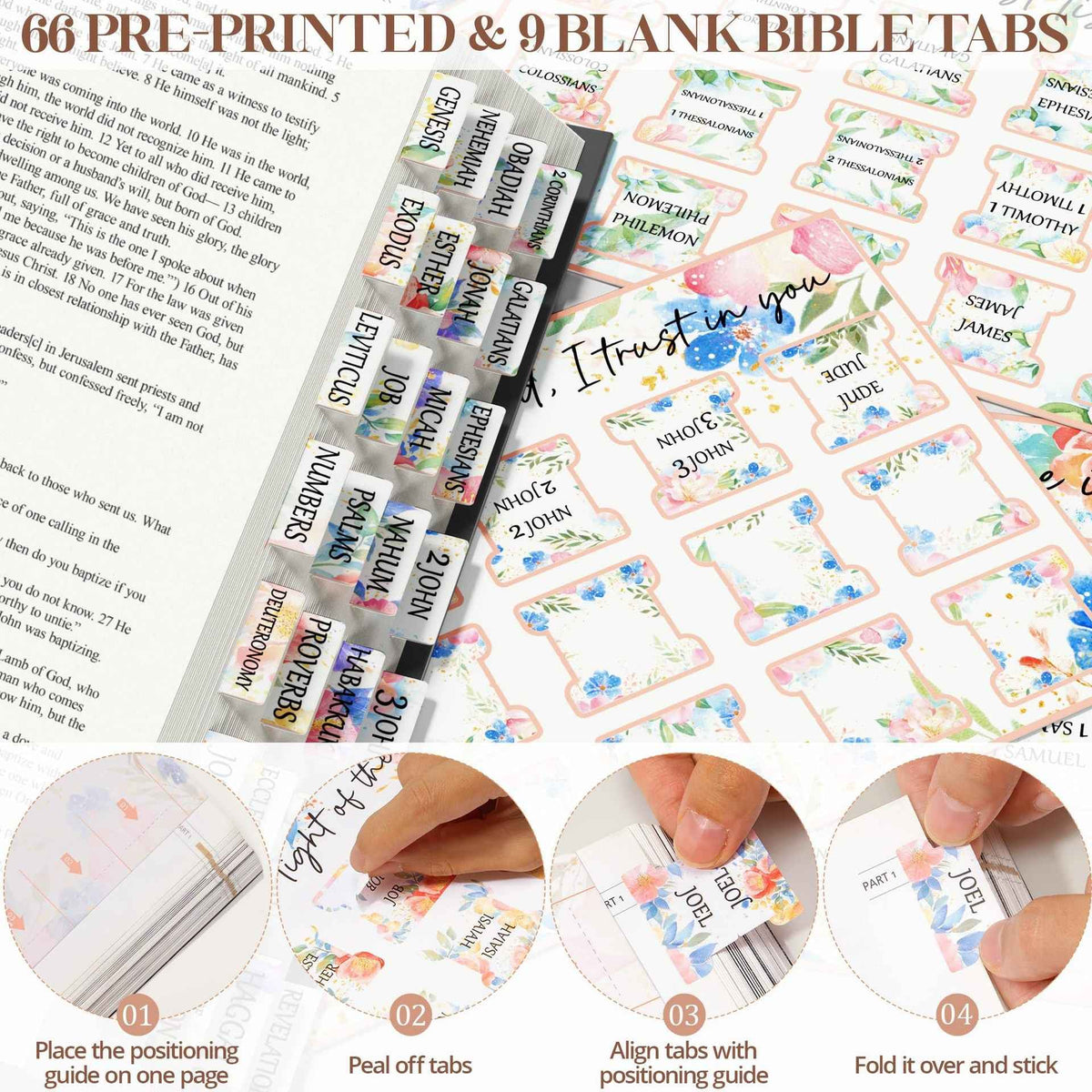 Bible Cover Case Journaling Kit with Highlighters and Pens