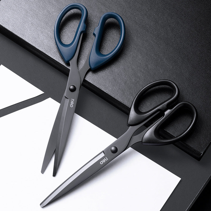 DELI 8 INCH schaar voor ambachtelijk schoolkantoorwerk, 2 stuks
