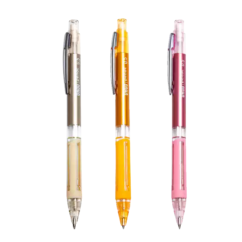Penac UHOO SPP602 0.5mm Mechanical Pencil with Eraser & 12 HB Leads