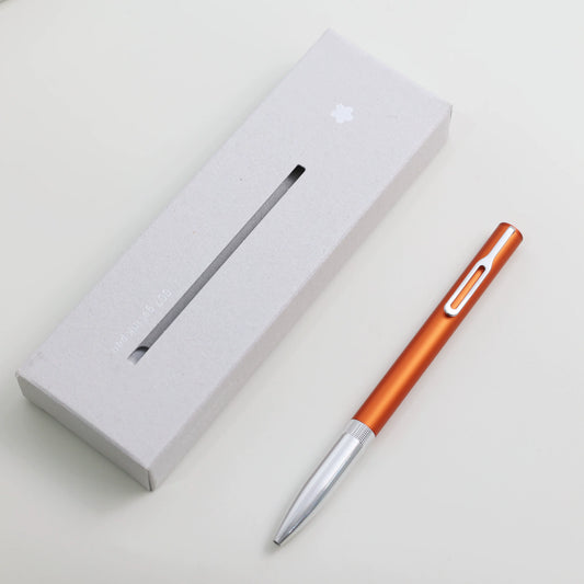 SAKURA Craft Lab 007 Limited Edition Aluminum Gel Pen, 0.5mm Black Ink Orange