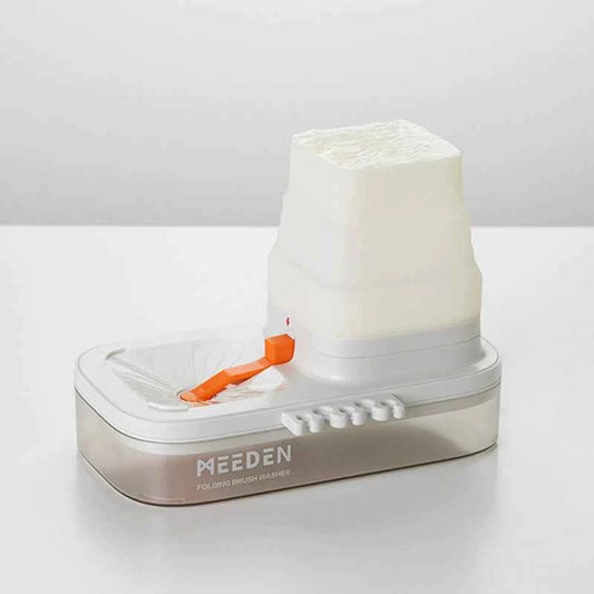 MEEDEN Portable Paint Brush Cleaner Rinser White