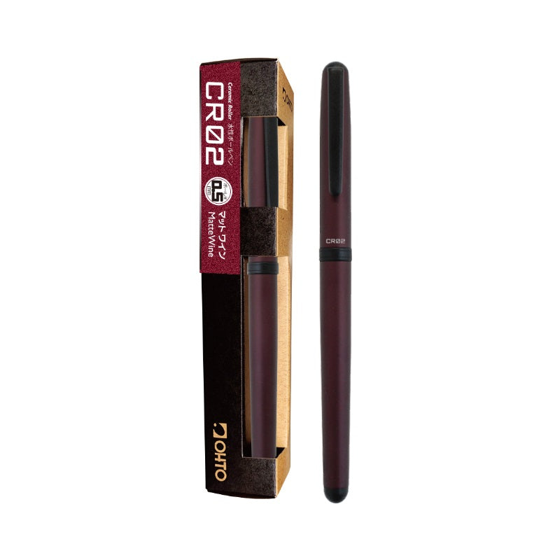 OHTO CR02 Ceramic Roller Gel Ink Pen 0.5MM