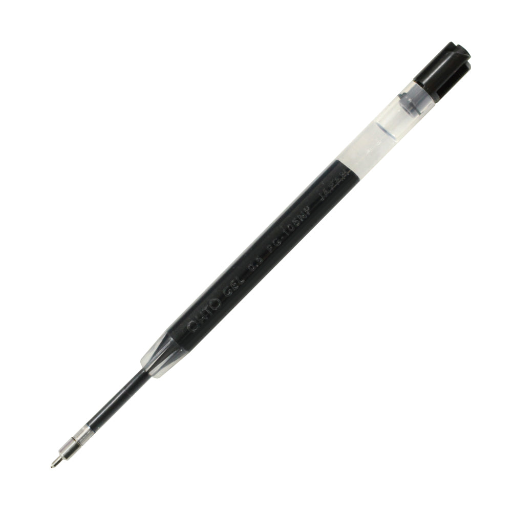OHTO Flash Dry Gel Pen Refill 0.5mm Black PG-105NP,3 Pack
