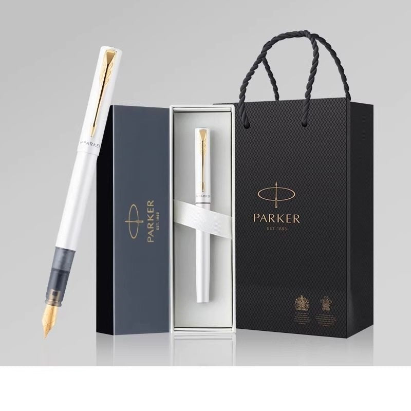 Parker Vector XL Fountain Pen - Fine Point - Basic Shell White