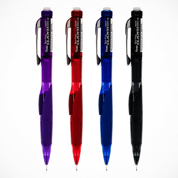 Pentel Click PD275 Mechanical Pencil 0.5mm Twist-Erase 4-Pack