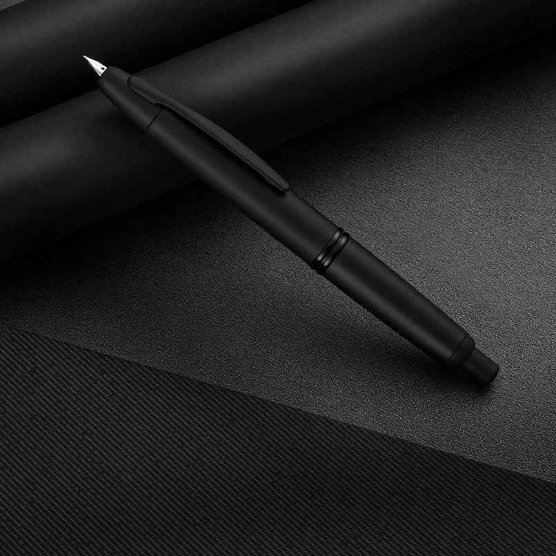 Pilot Capless Vanishing Point Fountain Pen 18K - Black Matte