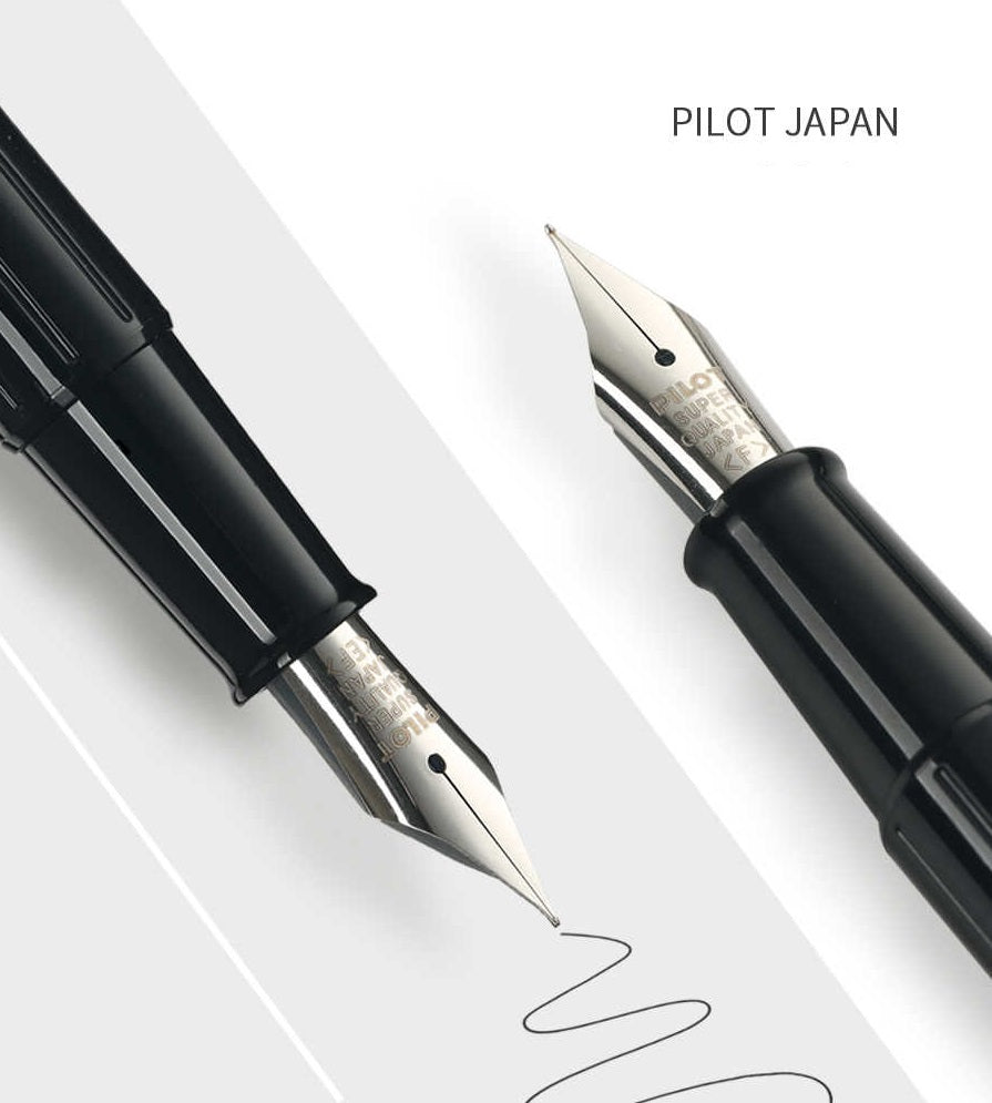 Pilot DPP70 Long Fountain Pen With Ink Converter For Calligraphy Writing