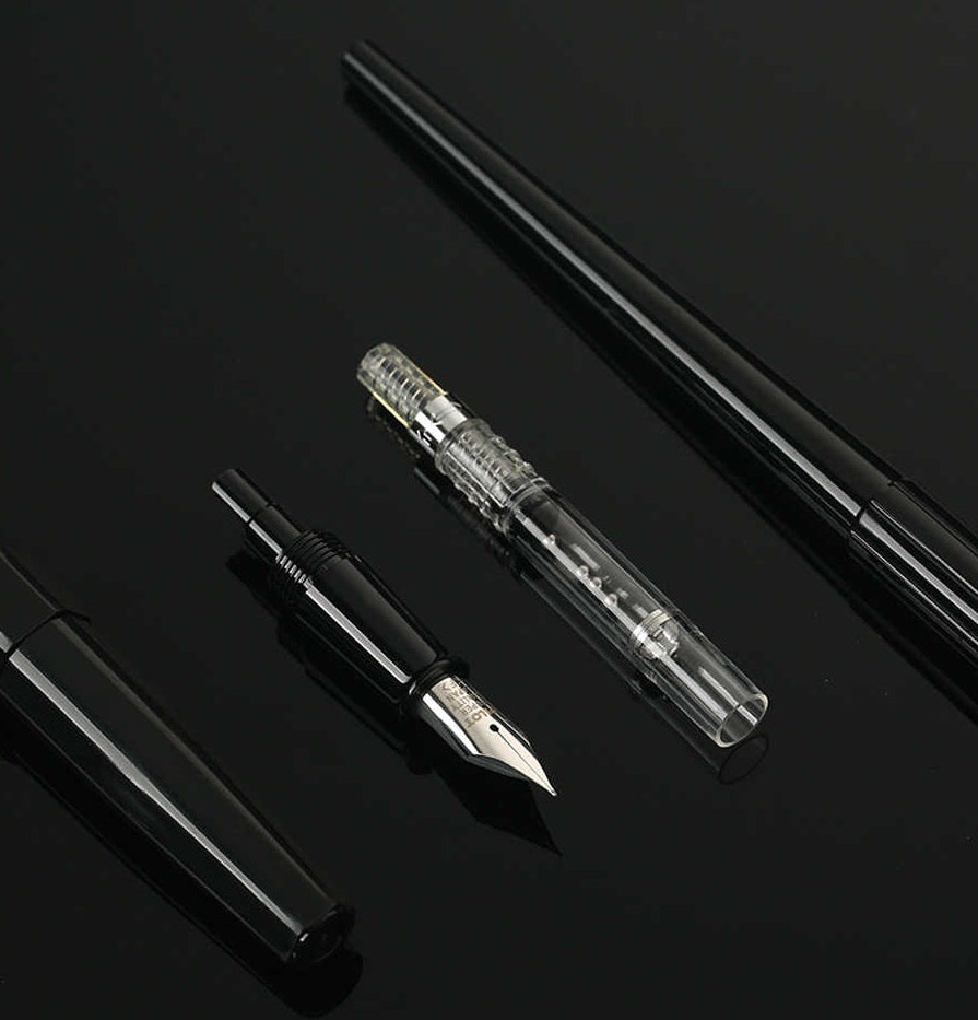 Pilot DPP70 Long Fountain Pen With Ink Converter For Calligraphy Writing