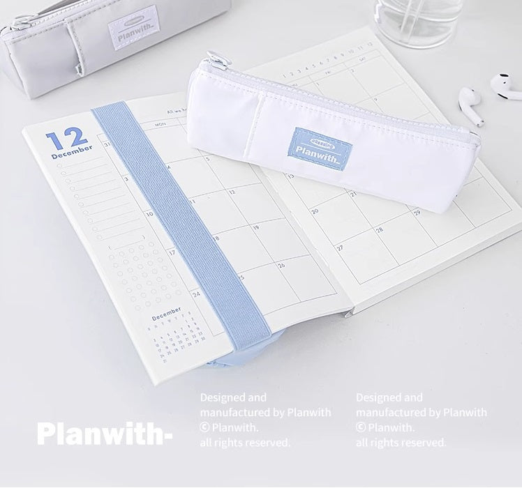 Planwith Pen Pouch Elastic Strap for Notebook Attachment Bookmark
