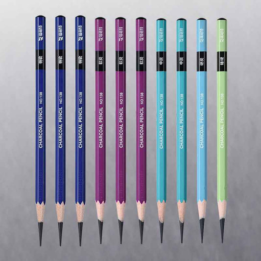 REMSONG Charcoal Pencils for Artists Drawing 8 Pieces